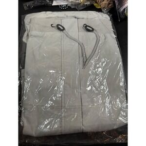 The Hideout Clothing Grey Cargo Pants Mens XL Streetwear Utility Joggers NWT